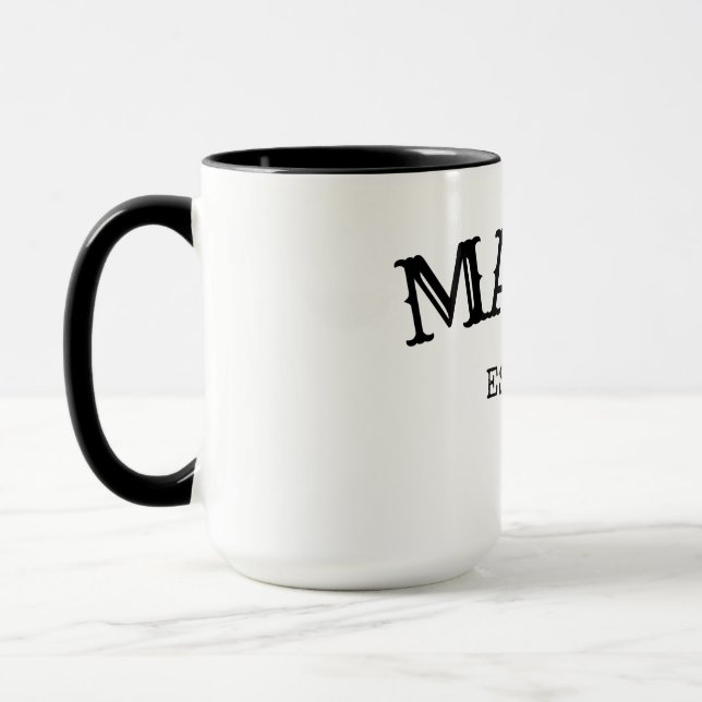 Maine Est. 1 820 Mug (Gauche)