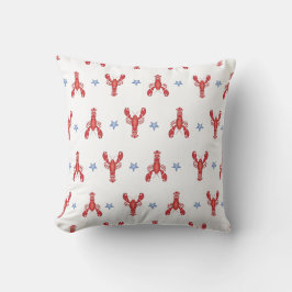 Maine Event Lobster Shack Preppy Seaside Coast Kissen