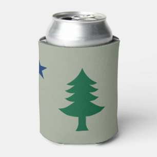 Maine-Flagge 1901 Koozie Dosenkühler