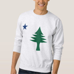 Maine-Flagge 1901 Sweatshirt