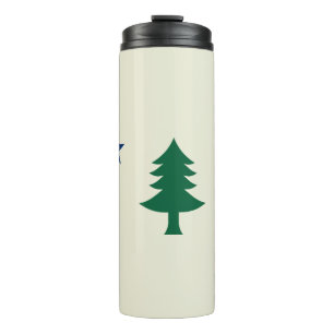 Maine-Flagge 1901 Thermosbecher