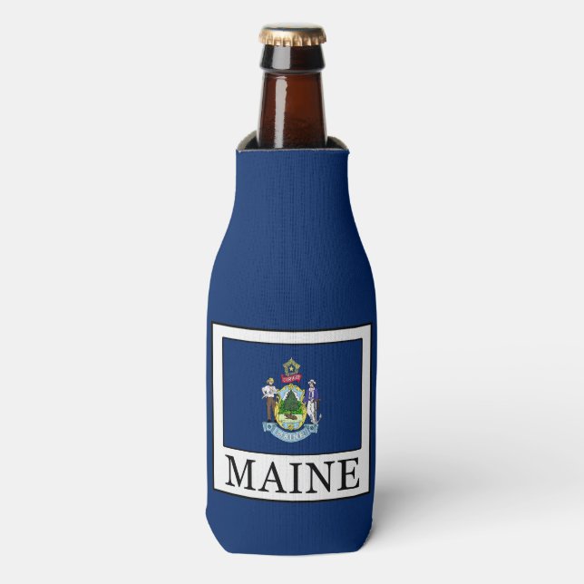 Maine Flaschenkühler (Flaschenvorderseite)