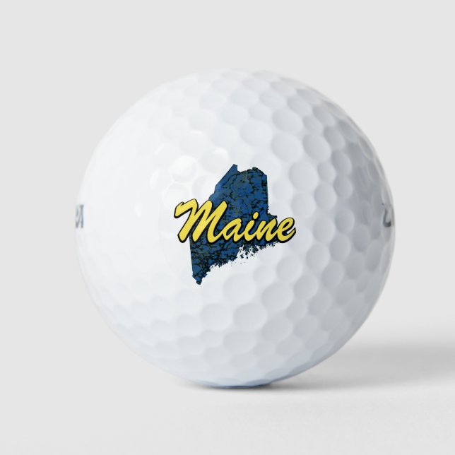 Maine Golfball (Vorderseite)