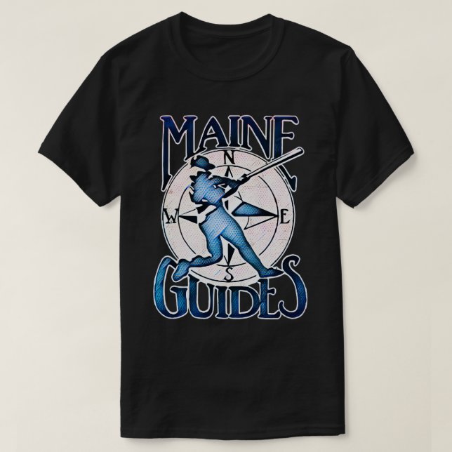 Maine Guides Baseball T-Shirt (Design vorne)
