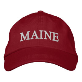 MAINE HAT von der MaineBen Collection Bestickte Kappe