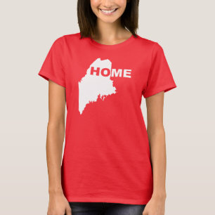 Maine Heimweg-von-Staat-T-Shirt Tees