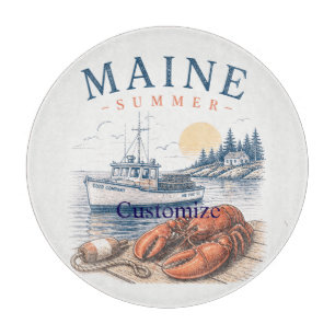 Maine Hummer Sommer Spaß Thunder_Cove Schneidebrett