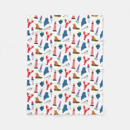 Maine-Icons Fleecedecke