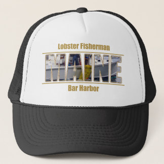 MAINE Image Text Series - Lobster Fisher Truckerkappe
