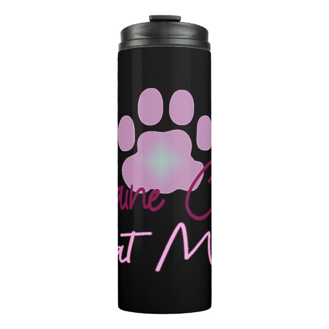 Maine Katzenmutter Thermosbecher (Vorderseite)