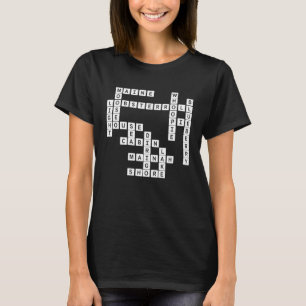 Maine-Kreuzworträtsel T-Shirt