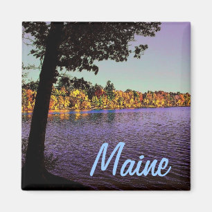 Maine Lake Magnet