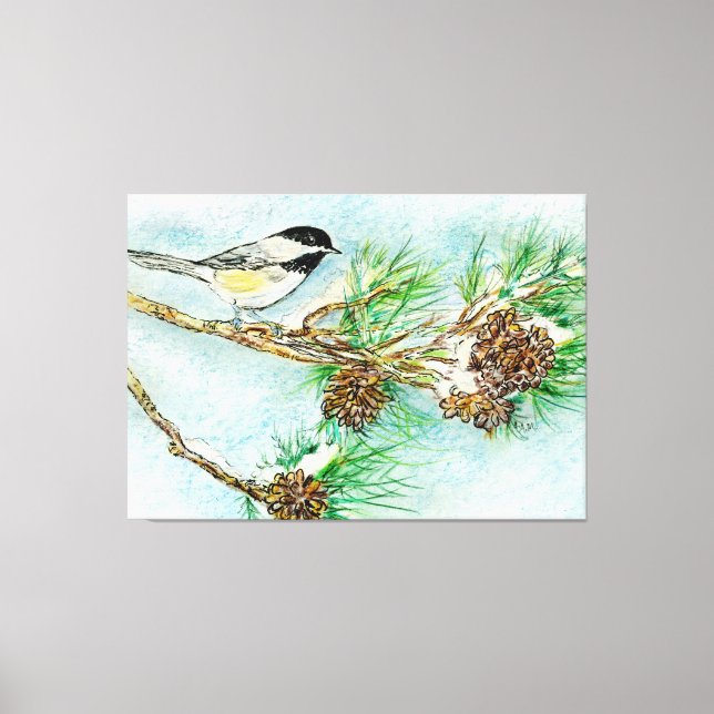 Maine Leinwand Art (Vorderseite)