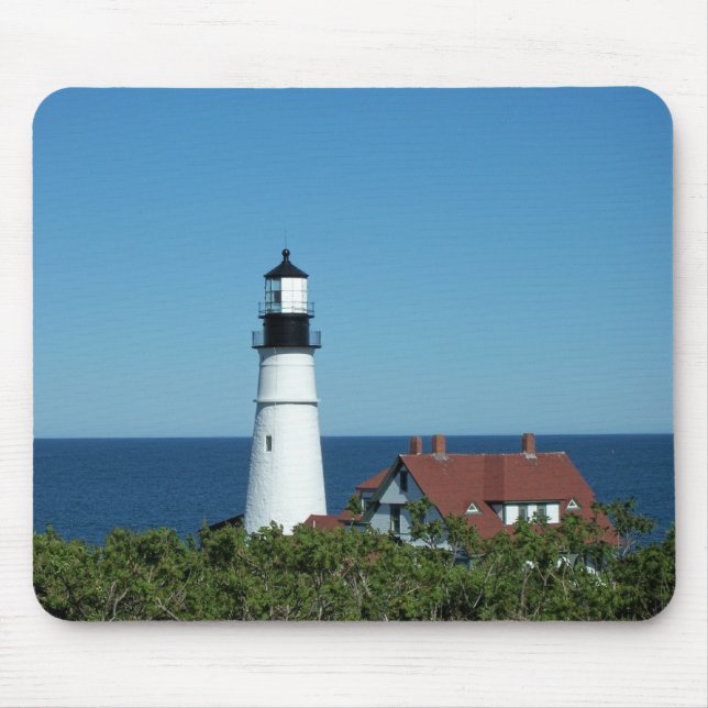 Maine-Leuchtturm Mousepad (Vorne)
