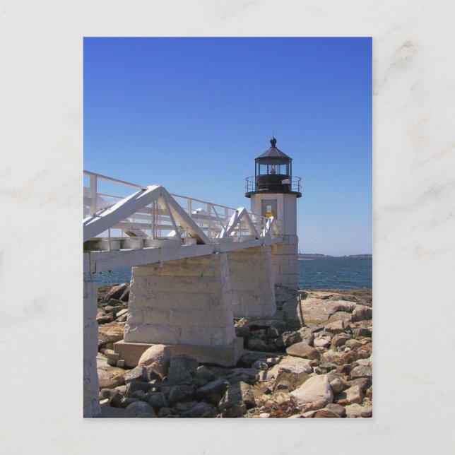 Maine Lighthouse 14 Postkarte (Vorderseite)