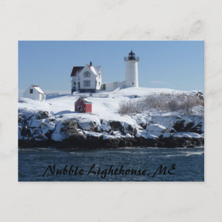 Maine Lighthouse 4 Postkarte