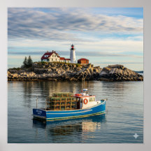 Maine Lighthouse Island