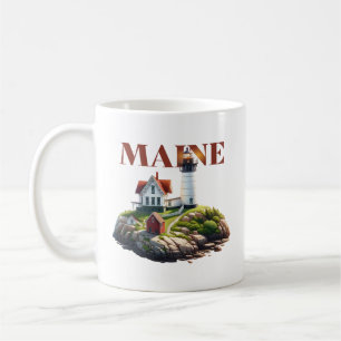 Maine Lighthouse Kaffeetasse