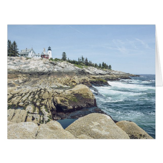 Maine Lighthouses Pemaquid Point (Vorderseite (Horizontal))