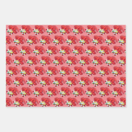 Maine Lobster Newberg Bisque Meeresfrüchte Abendes Geschenkpapier Set