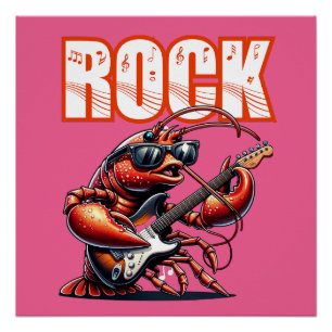 Maine Lobster Shirt   Seafood Lover Gift   Crawfis Poster