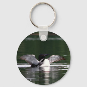 Maine Loon Schlüsselanhänger