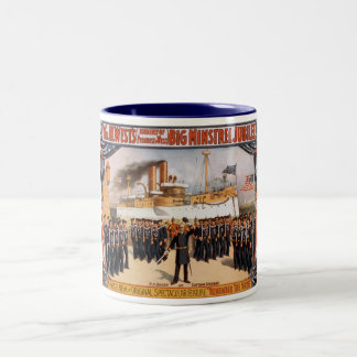 Maine-Minnesänger-Jubiläum-Tasse Zweifarbige Tasse