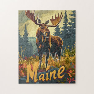 Maine Moose Vintage