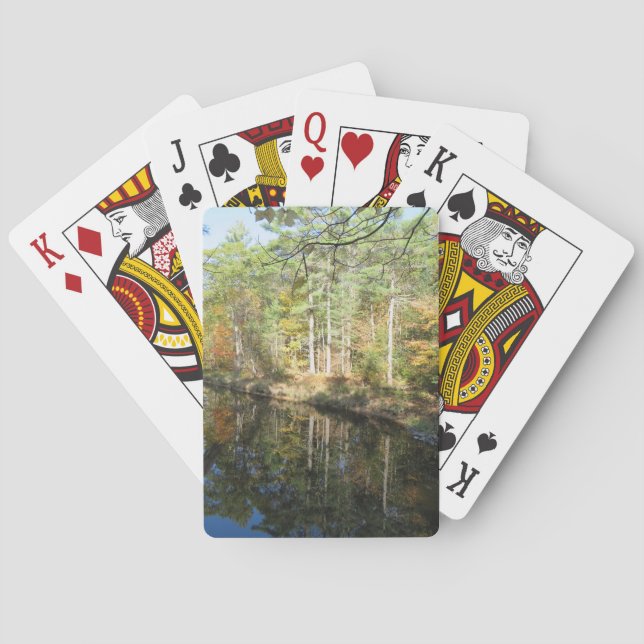 Maine-Nebenfluss-Spielkarten Spielkarten (Rückseite)
