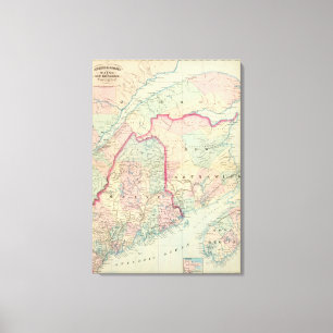 Maine, Notiz: Leinwanddruck