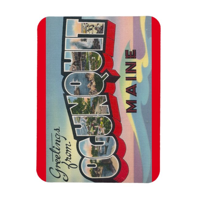 Maine, Ogunquit Magnet (Vertikal)