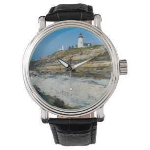 Maine, Pemaquid Point, Pemaquid Point Leuchtturm Armbanduhr
