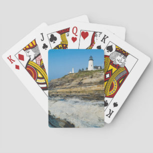 Maine, Pemaquid Point, Pemaquid Point Leuchtturm Spielkarten