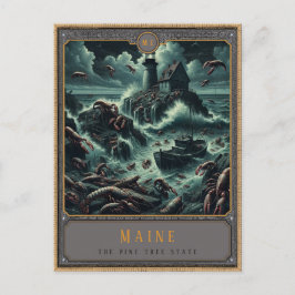 Maine | Postkarte Gothic Art