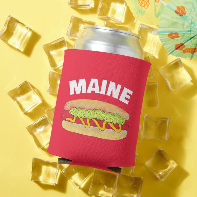 Maine Red Snapper Hotdog Portland ME Food Cookout Dosenkühler (In Situ Sommer)