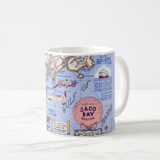 Maine - Saco Bay Tasse (VorderseiteRechts)
