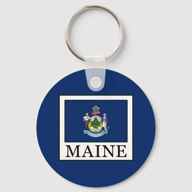 Maine Schlüsselanhänger (Vorderseite)
