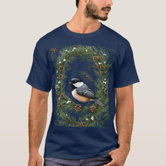Maine-Schwarzdeckenameise mit Kiefernstruktur T-Shirt