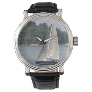 Maine-Segeln Armbanduhr
