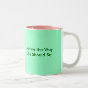 Maine, so soll das Leben sein!, Maine, so soll... Zweifarbige Tasse