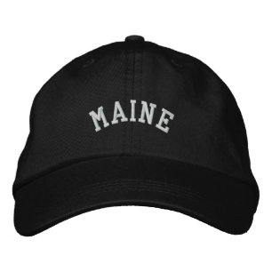 Maine Staat bestickt Bestickte Baseballkappe