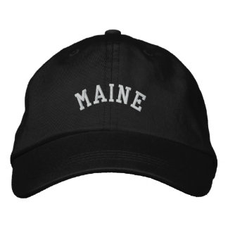 Maine Staat bestickt Bestickte Baseballkappe