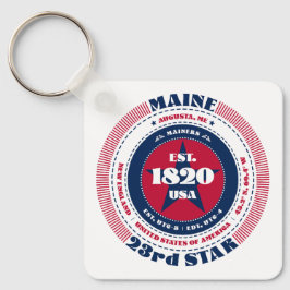 Maine Staat Schlüsselanhänger