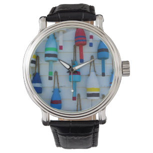 Maine, Stonington, dekorative Hummerbuys Armbanduhr