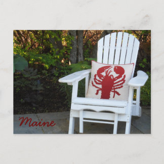 Maine Summer Postkarte