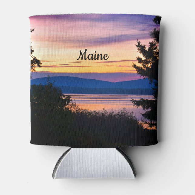 Maine Sunrise kann sich kühlen Dosenkühler (Vorderseite)