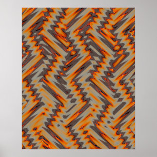 Maine Sunset Abstrakt 4, 2018 SVP-Bilder Poster