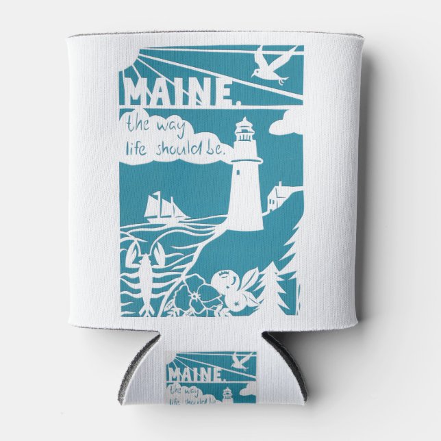 Maine- the way life should be dosenkühler (Vorderseite)