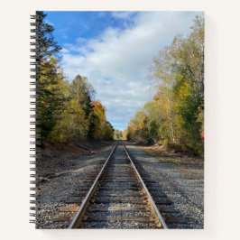 Maine Train Tracks Journal Notizbuch