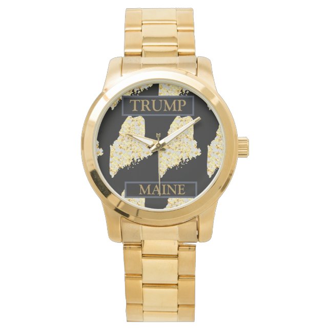MAINE TRUMP ARMBANDUHR (Vorderseite)
